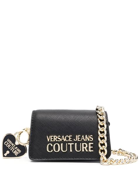 versace jeans couture bag heart